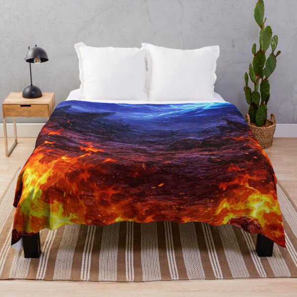 Item preview, Elemental battle between fire and ice designed and sold by raibeccia.