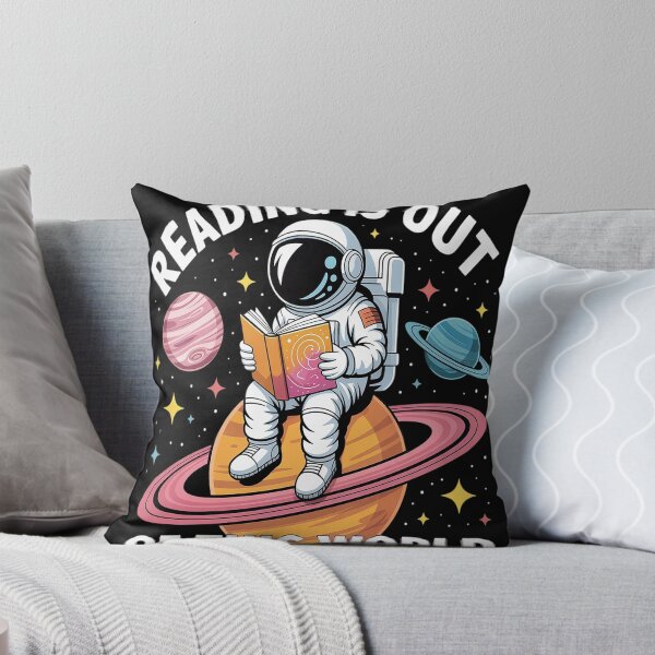 Item preview, Reading Is Out Of This World Space Books Lover designed and sold by CottonCandyPrin.