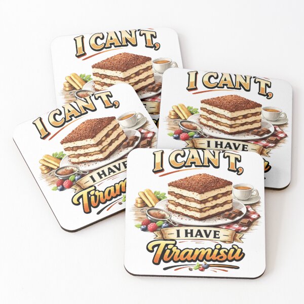 Item preview, I can't have tiramisu designed and sold by BlueYagodaShop.