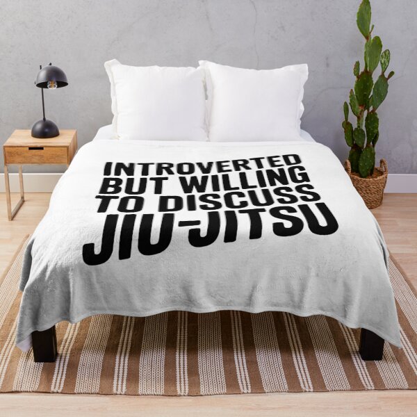 Item preview, Introverted but Willing to Discuss Jiu-Jitsu designed and sold by Frank Ring.