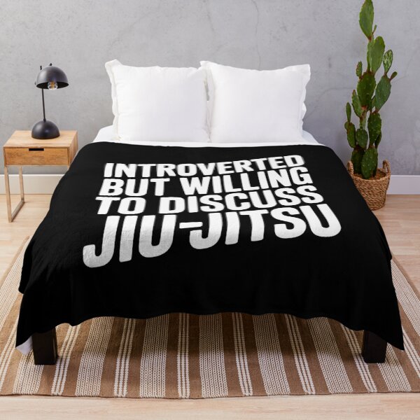 Item preview, Introverted but Willing to Discuss Jiu-Jitsu designed and sold by Frank Ring.