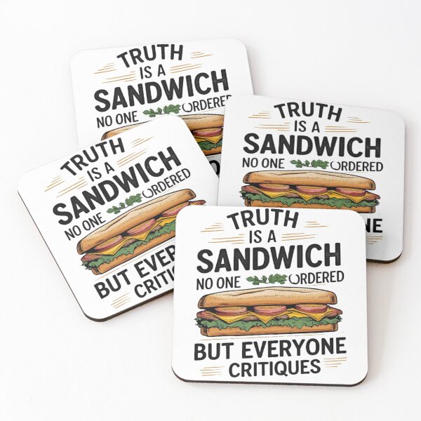 Item preview, Truth Sandwich Funny Philosophy designed and sold by WisknowDesigns.