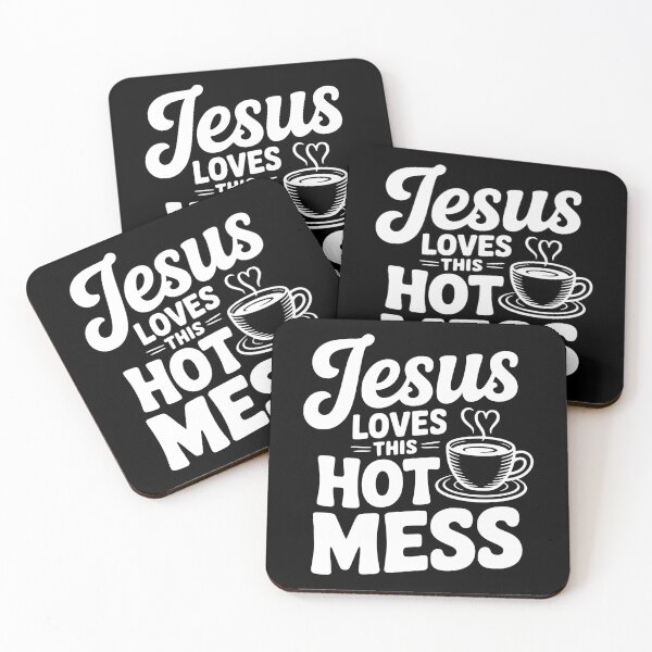Item preview, Jesus Loves This Hot Mess designed and sold by Frank Ring.