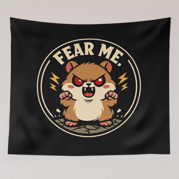 Item preview, Fear Me Hamster designed and sold by Planetporridge.