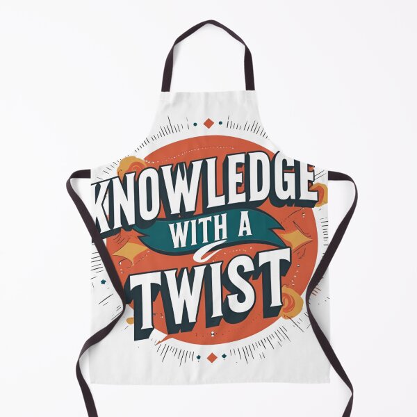 Item preview, Knowledge with a Twist Quote designed and sold by WisknowDesigns.