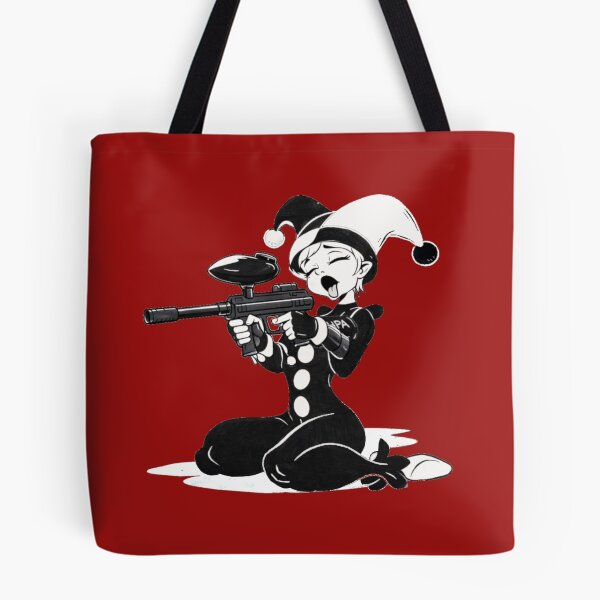 Item preview, Retro vintage harlequin playing paintball designed and sold by PaintballCrew.