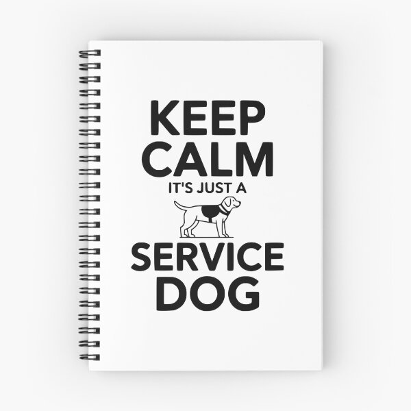 Item preview, Keep Calm It's Just a Service Dog designed and sold by Frank Ring.