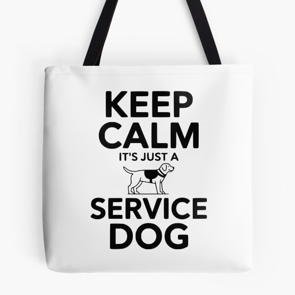 Item preview, Keep Calm It's Just a Service Dog designed and sold by Frank Ring.