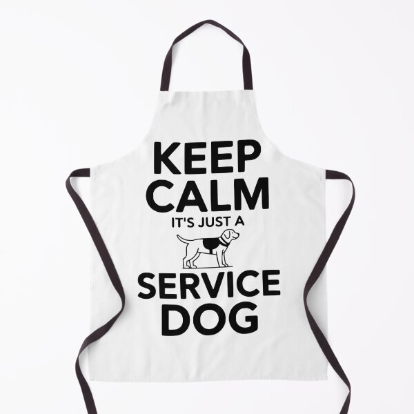 Item preview, Keep Calm It's Just a Service Dog designed and sold by Frank Ring.