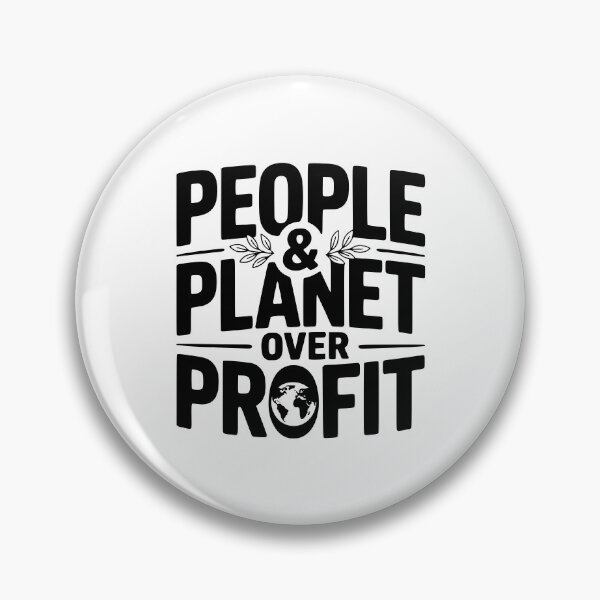 Item preview, People & Planet Over Profit designed and sold by Frank Ring.