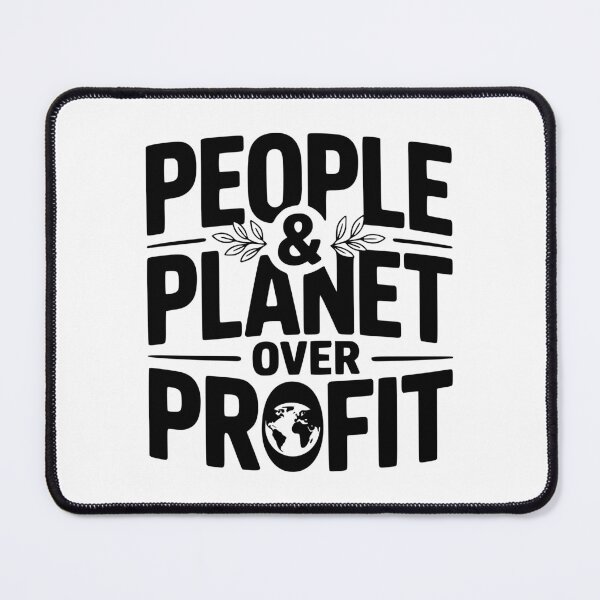 Item preview, People & Planet Over Profit designed and sold by Frank Ring.
