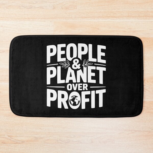 Item preview, People & Planet Over Profit designed and sold by Frank Ring.
