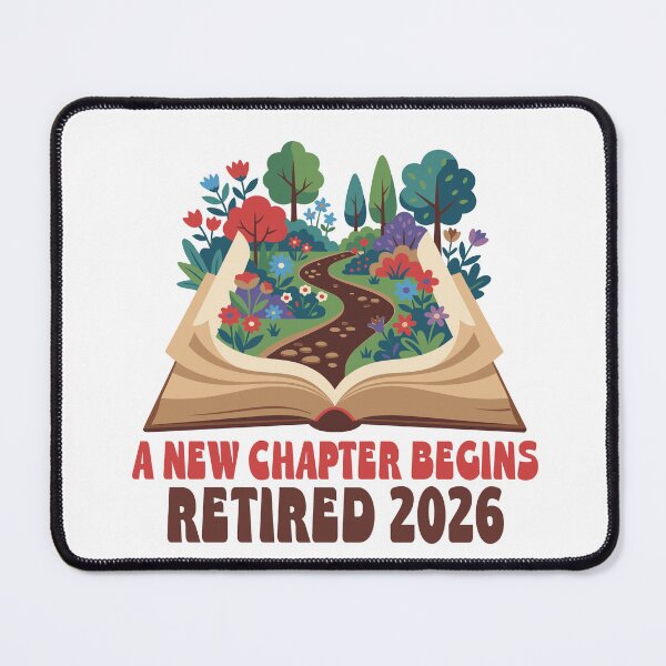 Item preview, Retired 2026 A New Chapter Begins Floral Retirement 2026 designed and sold by Colorfulman.