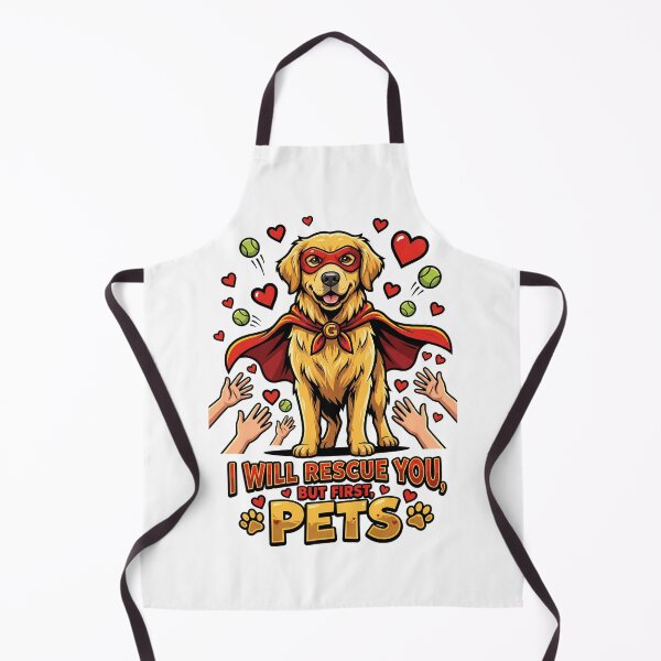 Item preview, Golden Retriever Hero Will Rescue You After Getting Pets designed and sold by Tong4130.