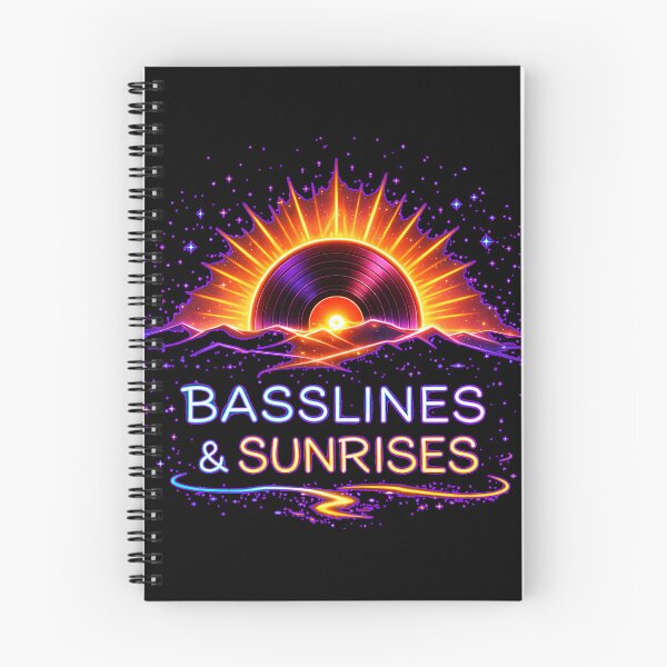 Item preview, Basslines And Sunrises – Afterparty Sunrise Vibes designed and sold by leyfinder.