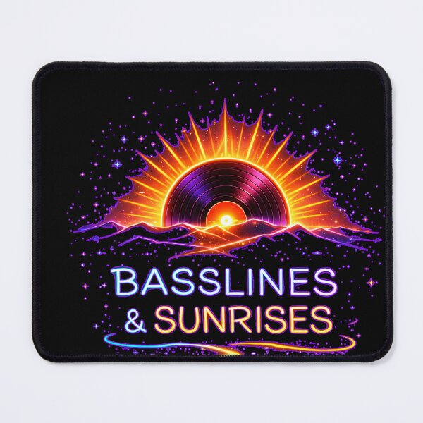 Item preview, Basslines And Sunrises – Afterparty Sunrise Vibes designed and sold by leyfinder.