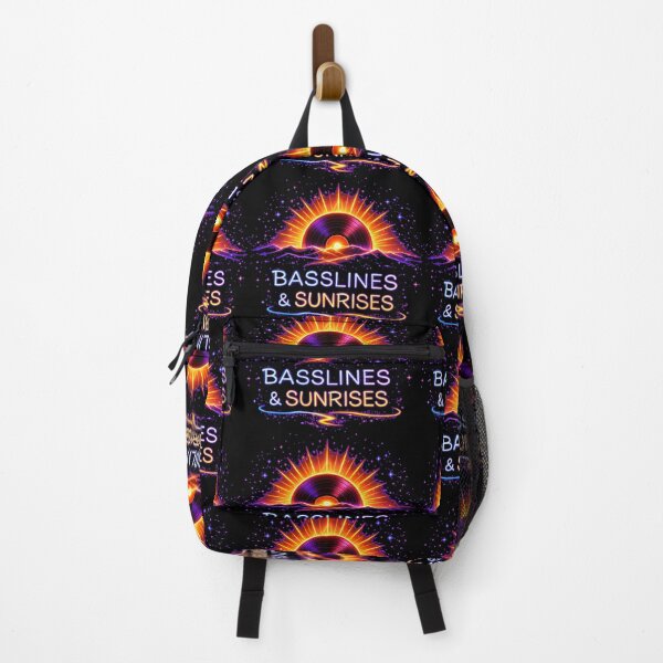 Item preview, Basslines And Sunrises – Afterparty Sunrise Vibes designed and sold by leyfinder.