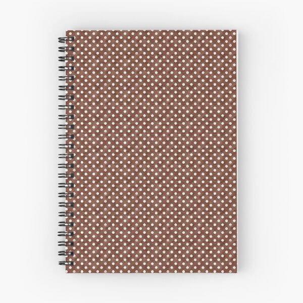 Item preview, Coffee Brown Polka Dots Pattern designed and sold by LouieVanille.