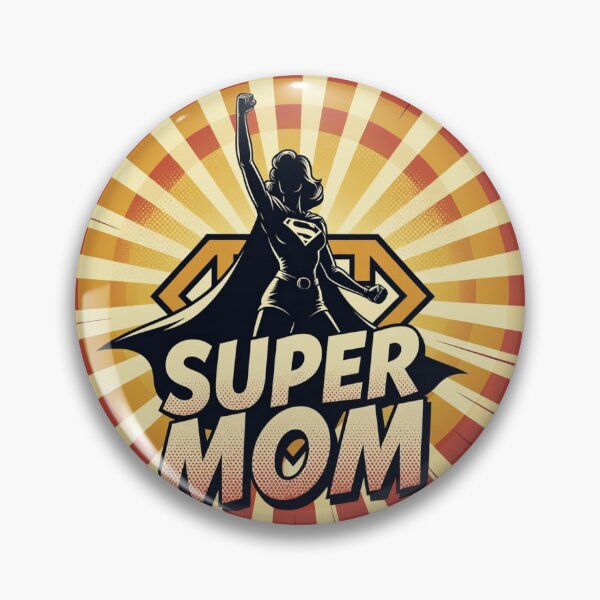 Item preview, super mom vibrant comic book pop art designed and sold by LegendChoice.