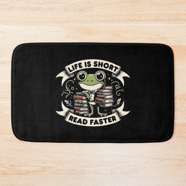 Item preview, Life Is Shorter, Read Faster – Speed Reader Quote designed and sold by Scaryzz.