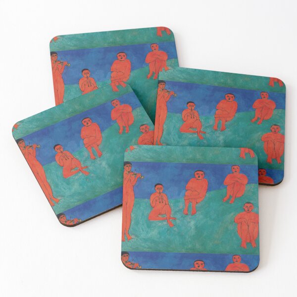 Item preview, Music by Henri Matisse: Fauvist Color-Field Figure Study Poster designed and sold by artofuniverse.