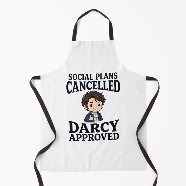 Item preview, Social Plans Cancelled Darcy Approved Chibi Pride And Prejudice designed and sold by Fenay Designs.