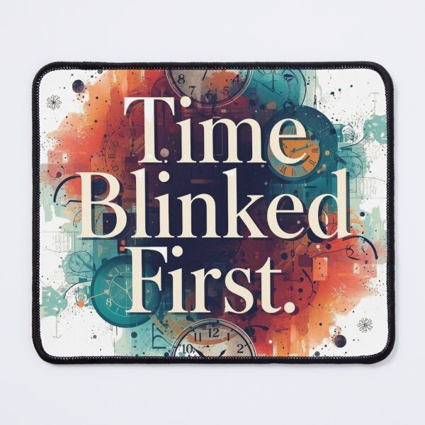 Item preview, Time Blinked First Quote designed and sold by WisknowDesigns.