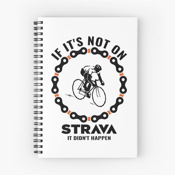 Item preview, If It’s Not On Strava It Didn’t Happen Cycling Shirt – Funny Road Bike Cyclist Design designed and sold by BMLprint ⭐⭐⭐⭐⭐.