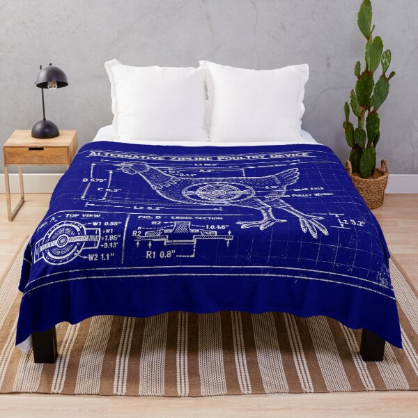 Item preview, Alternative Zipline Poultry Device Vintage Blueprint designed and sold by agearb.