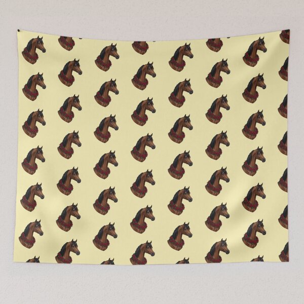 Item preview, Arabian Horse with Roses - Horse Lover Gift designed and sold by BoticarioDesign.
