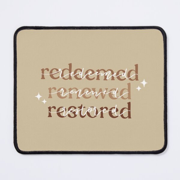 Item preview, Redeemed Renewed Restored Christian Bible Sticker designed and sold by kschneck15.