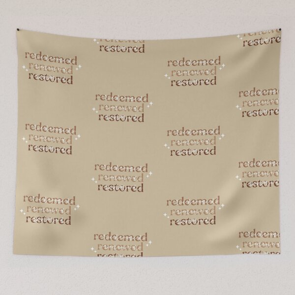 Item preview, Redeemed Renewed Restored Christian Bible Sticker designed and sold by kschneck15.