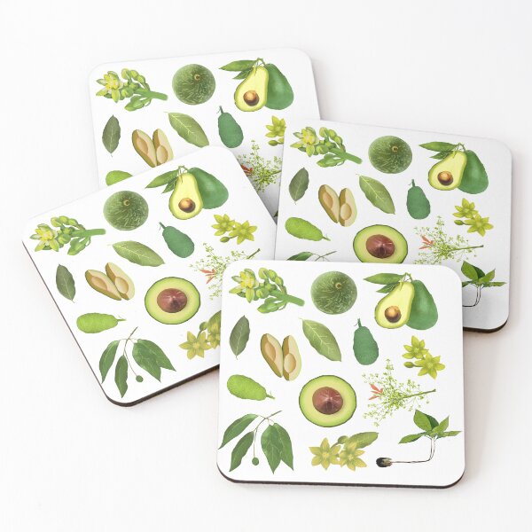 Item preview, Avocado Set in Collage designed and sold by ulets.