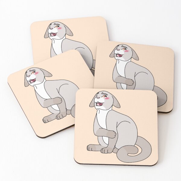 Item preview, Blushing Beige Cat designed and sold by ceolsonart.