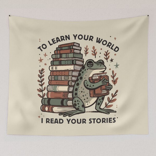 Item preview, To Learn Your World I Read Your Stories designed and sold by Scaryzz.