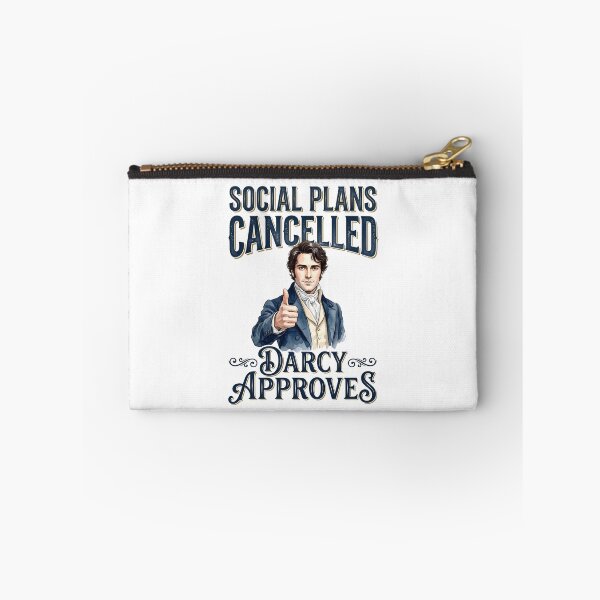 Item preview, Social Plans Cancelled Darcy Approves Pride And Prejudice designed and sold by Fenay Designs.