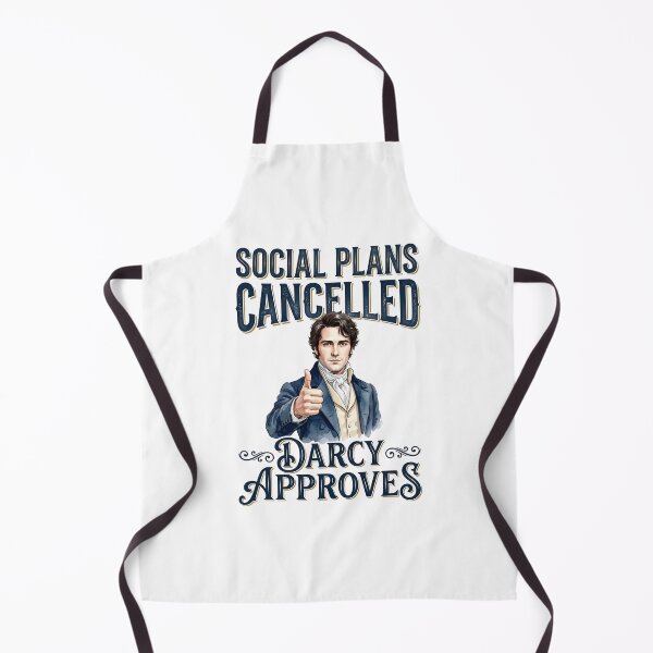 Item preview, Social Plans Cancelled Darcy Approves Pride And Prejudice designed and sold by Fenay Designs.