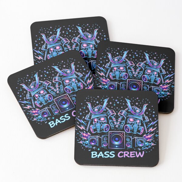 Item preview, Bass Crew Squad – Electric Soundwave Warriors designed and sold by leyfinder.
