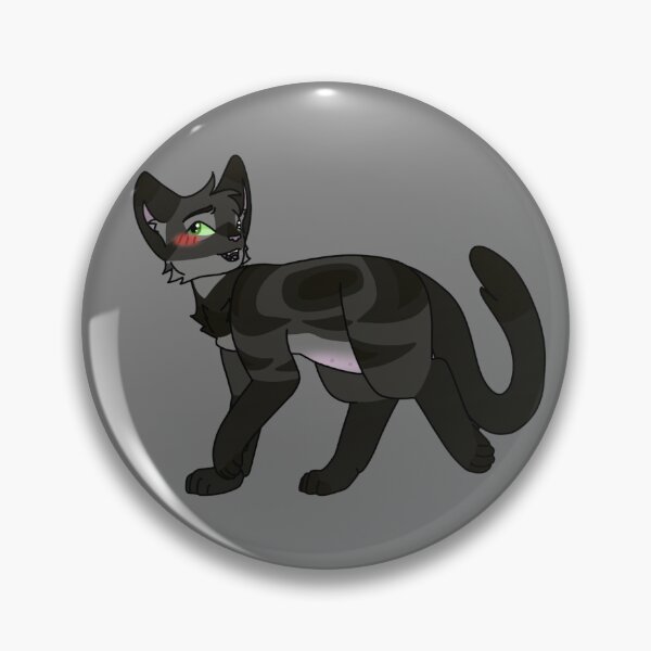 Item preview, Blushing Black Tabby Cat designed and sold by ceolsonart.