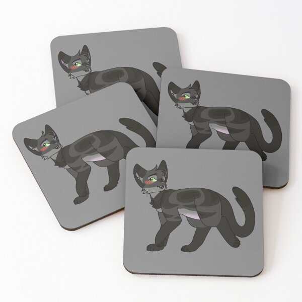 Item preview, Blushing Black Tabby Cat designed and sold by ceolsonart.