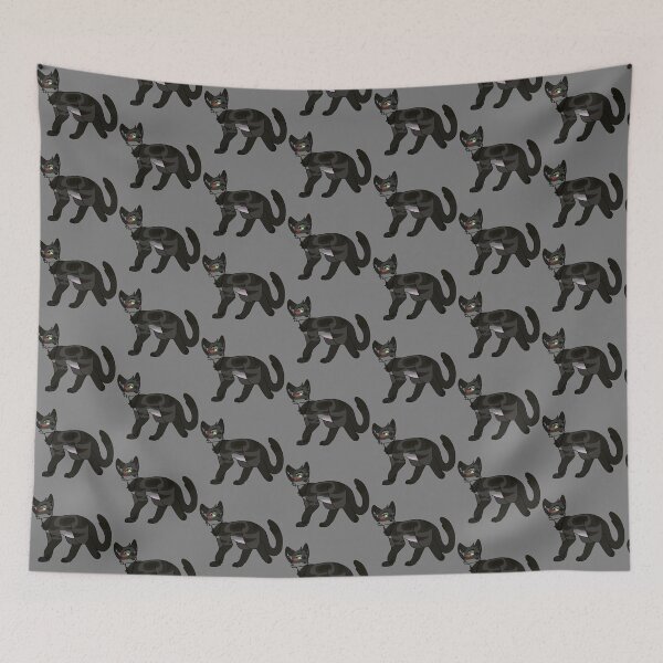 Item preview, Blushing Black Tabby Cat designed and sold by ceolsonart.