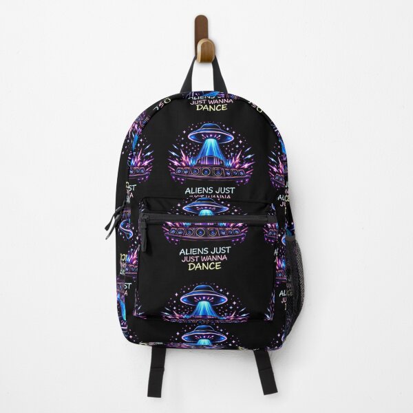 Item preview, Aliens Just Wanna Dance – Neon UFO Rave designed and sold by leyfinder.