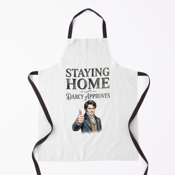 Item preview, Staying Home Darcy Approves Pride And Prejudice designed and sold by Fenay Designs.