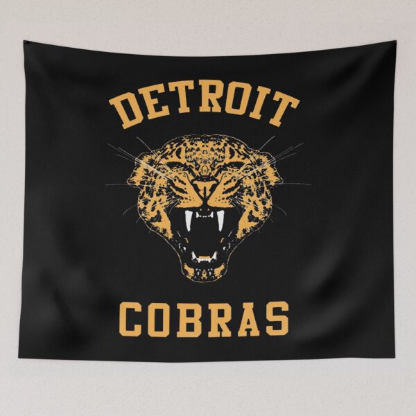 Item preview, Detroit Cobras - Raging Cat Logo  designed and sold by indusmonk.