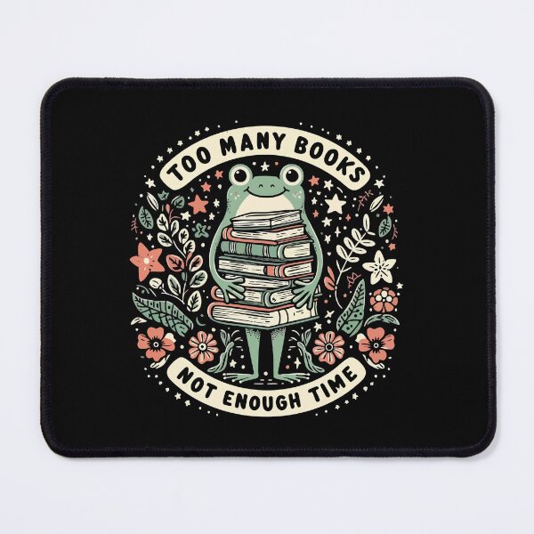 Item preview, Too Many Books, Not Enough Time designed and sold by Scaryzz.