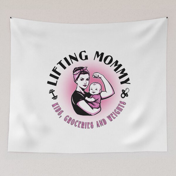 Item preview, Strong Mom Gym Motivation designed and sold by AlvelinaCP.
