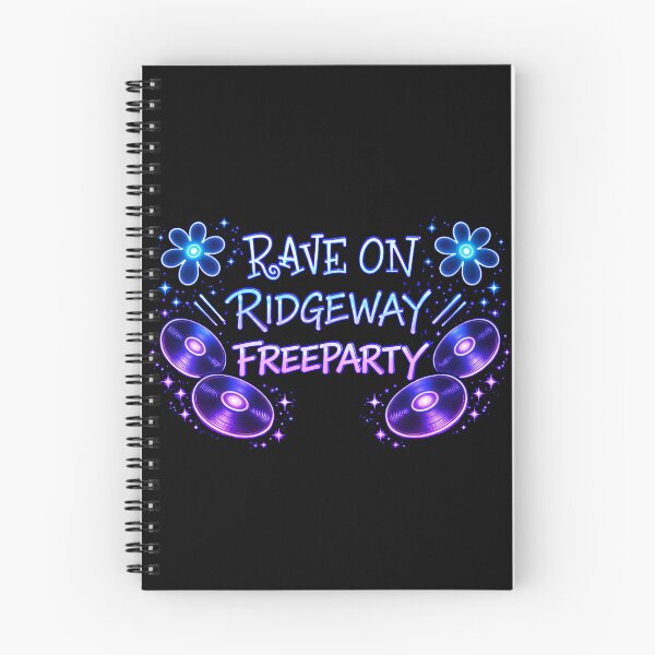 Item preview, Rave On Ridgeway Freeparty – Neon Rave Culture Design designed and sold by leyfinder.