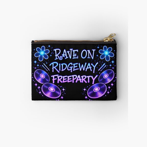 Item preview, Rave On Ridgeway Freeparty – Neon Rave Culture Design designed and sold by leyfinder.