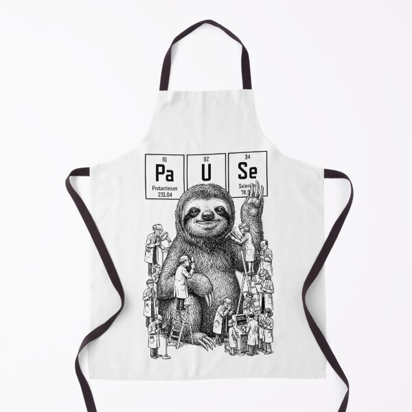 Item preview, Sloth Chemistry Funny Periodic Table Of Elements Pause designed and sold by GrandeDuc.