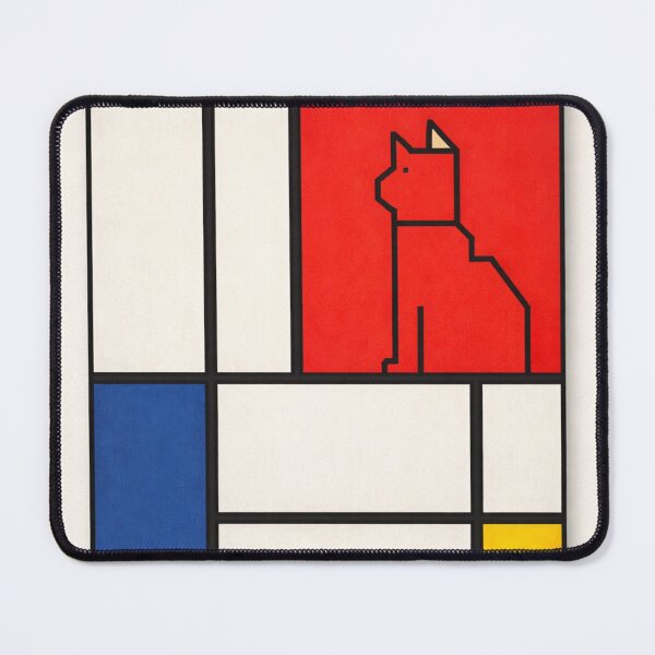 Item preview, Composition with Red, Blue, and Yellow Whiskers designed and sold by Ocelot-T.